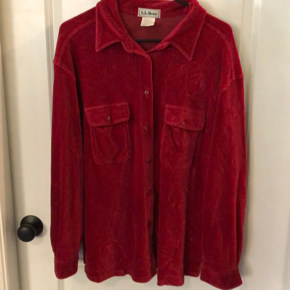 LL bean Heavy button up